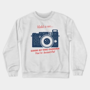 Smile At The Camera Crewneck Sweatshirt